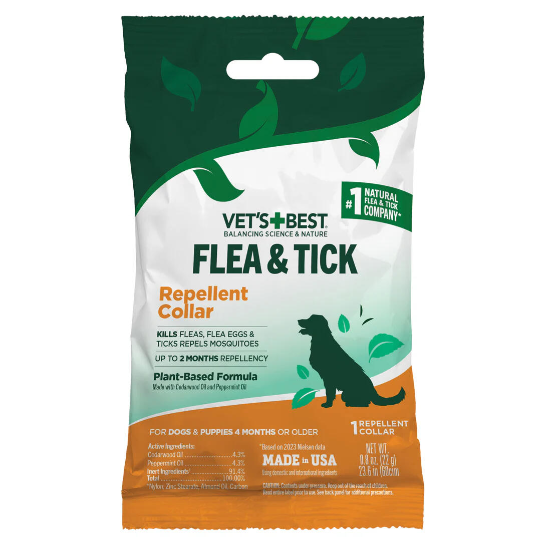 #3 — Vet's Best Flea & Tick Collar for Dogs Vet's Best Flea & Tick Collar for Dogs